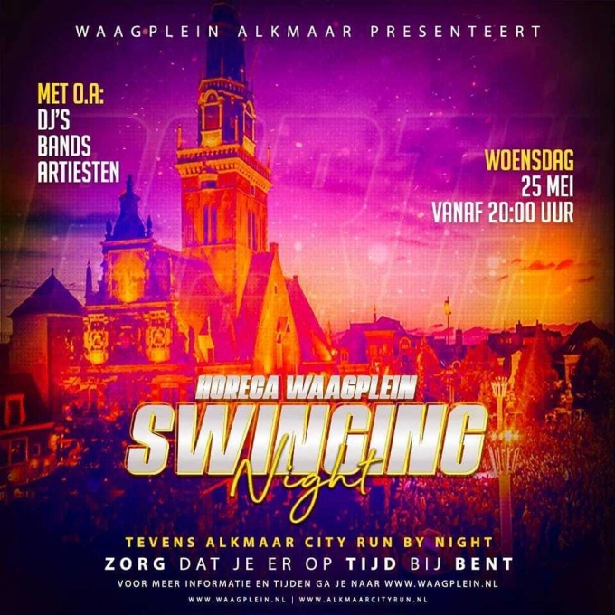 Alkmaar City run en Swinging Night